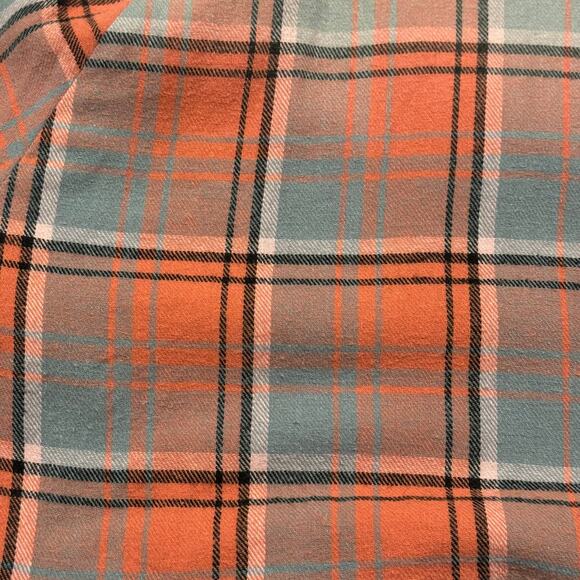 Like Love Top Cottage Oversize Peplum Y2K Grunge Academia Preppy Button Plaid XL - Picture 8 of 10